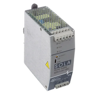 SOLAHD SDN-C SINGLE PHASE DIN POWER SUPPLY, 120W, 24V OUTPUT, 115-230VAC INPUT (SDN 5-24-100C(X))